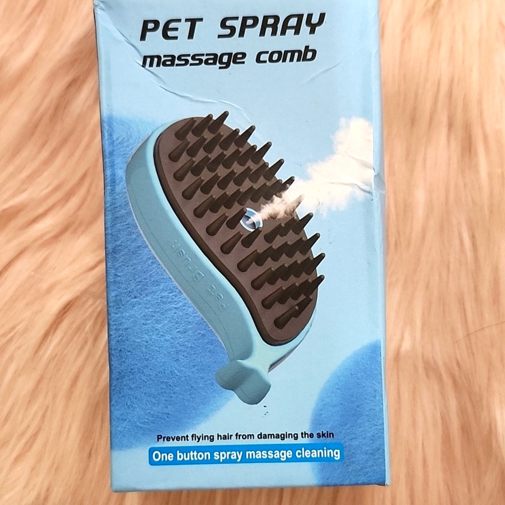 Brand New HMB PTW PET SPRAY PET MASSAGE COMB